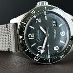 Glashütte Original SeaQ Panorama Date 1-36-13-07-83-34 (2022) - Groen wijzerplaat 43mm Staal (4/8)