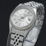 Rolex Lady-Datejust 79174 (2000) - Zilver wijzerplaat 26mm Staal (7/7)