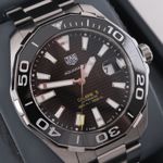 TAG Heuer Aquaracer 300M WAY201A.BA0927 (2021) - Zwart wijzerplaat 43mm Staal (4/8)