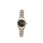 Rolex Lady-Datejust 69173 (Unknown (random serial)) - Black dial 26 mm Gold/Steel case (3/6)