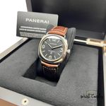 Panerai Radiomir PAM00753 (2021) - Zwart wijzerplaat 45mm Staal (8/8)