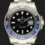 Rolex GMT-Master II 116710BLNR (2013) - Black dial 40 mm Steel case (3/8)