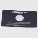 Longines Record L2.821.4.11.2 (Onbekend (willekeurig serienummer)) - Wit wijzerplaat 40mm Staal (5/8)