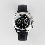 TAG Heuer Monza CR2110 (Onbekend (willekeurig serienummer)) - Zwart wijzerplaat 38mm Staal (1/8)