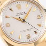 Patek Philippe Pagoda 5500 (1969) - Silver dial 34 mm Yellow Gold case (6/8)