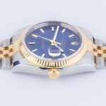 Rolex Datejust 36 116233 (2009) - Blue dial 36 mm Gold/Steel case (6/8)