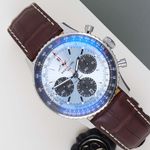 Breitling Navitimer 1 B01 Chronograph AB0138 (2025) - Zwart wijzerplaat 43mm Staal (1/8)