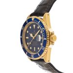 Rolex Submariner Date 16618 (1987) - 40 mm Yellow Gold case (4/7)