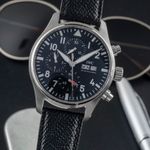 IWC Pilot Chronograph IW378001 (Unknown (random serial)) - Black dial 43 mm Steel case (3/8)