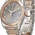 Omega Seamaster Aqua Terra 220.20.38.20.56.001 (2021) - Grey dial 38 mm Steel case (3/5)
