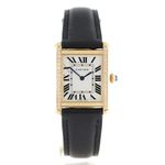 Cartier Tank Solo W5200002 (2014) - Silver dial 31 mm Yellow Gold case (1/7)