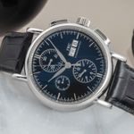 IWC Portofino Chronograph IW378303 (2010) - Zwart wijzerplaat 41mm Staal (2/8)