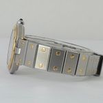 Cartier Santos 8191 (2000) - Silver dial 27 mm Gold/Steel case (3/8)