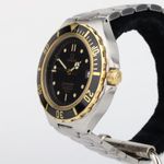 Omega Seamaster 368.1062 (1989) - Black dial 38 mm Gold/Steel case (4/8)