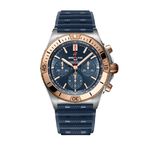 Breitling Chronomat 42 UB0134101C1S1 (2026) - Blue dial 43 mm Gold/Steel case (1/8)