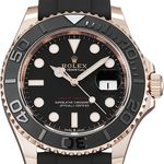 Rolex Yacht-Master 40 126655 (2024) - Zwart wijzerplaat 40mm Roségoud (1/5)