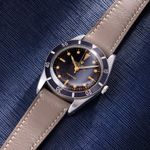 Rolex Submariner No Date 6205 (1955) - Zwart wijzerplaat 38mm Staal (1/8)