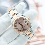 Rolex Lady-Datejust 178273 (Onbekend (willekeurig serienummer)) - Zilver wijzerplaat 31mm Goud/Staal (4/8)