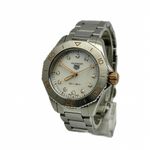 TAG Heuer Aquaracer Lady WBP1450.BA0622 (2022) - White dial 30 mm Steel case (1/8)