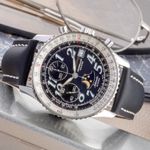 Breitling Montbrillant A43030 (Onbekend (willekeurig serienummer)) - Zwart wijzerplaat 41mm Staal (2/8)