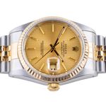 Rolex Datejust 36 16233 (1991) - 36mm Goud/Staal (6/8)