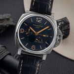 Panerai Luminor Due PAM00964 (2020) - Blauw wijzerplaat 45mm Titanium (3/8)