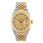 Rolex Datejust 36 16233 (1991) - 36 mm Gold/Steel case (1/5)