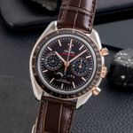 Omega Speedmaster Moonphase 304.23.44.52.13.001 (Onbekend (willekeurig serienummer)) - Bruin wijzerplaat 44mm Staal (3/8)