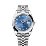 Rolex Datejust 41 126300 (2024) - Blauw wijzerplaat 41mm Staal (1/8)