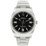 Rolex Oyster Perpetual 41 124300 (2024) - Zwart wijzerplaat 41mm Staal (1/5)