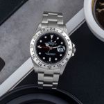 Rolex Explorer II 16570 (2002) - 40mm Staal (1/8)