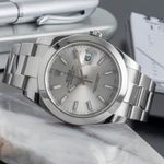 Rolex Datejust 41 126300 (Onbekend (willekeurig serienummer)) - Zilver wijzerplaat 41mm Staal (2/8)