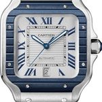 Cartier Santos WSSA0047 (2025) - Grijs wijzerplaat 40mm Staal (1/1)