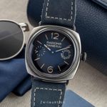 Panerai Radiomir PAM01348 (Onbekend (willekeurig serienummer)) - Blauw wijzerplaat 45mm Staal (1/8)