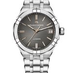 Maurice Lacroix Aikon AI6007-SS002-331-2 (2023) - Grey dial 39 mm Steel case (2/3)