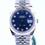 Rolex Datejust 41 126334 (2024) - Blauw wijzerplaat 41mm Staal (1/1)