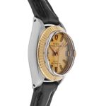 Tudor Prince Oysterdate 7607/3 (1976) - Blue dial 23 mm Gold/Steel case (5/8)