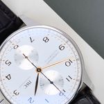 IWC Portuguese Chronograph IW371604 (2022) - Zilver wijzerplaat 41mm Staal (4/8)