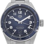 TAG Heuer Autavia WBE5116.EB0173 (2023) - Blue dial 42 mm Steel case (1/3)
