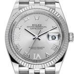 Rolex Datejust 36 126234 (2022) - Silver dial 36 mm Steel case (1/7)