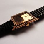 Omega Vintage 620 (1962) - Gold dial 26 mm Rose Gold case (4/8)