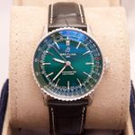 Breitling Navitimer A17329371L1P1 (2026) - Green dial 41 mm Steel case (2/5)