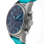 IWC Pilot Chronograph IW388108 (Unknown (random serial)) - Black dial 41 mm Titanium case (6/8)