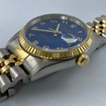 Rolex Datejust 36 16233 (Onbekend (willekeurig serienummer)) - Blauw wijzerplaat 36mm Goud/Staal (5/5)