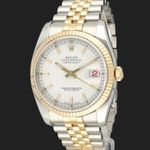 Rolex Datejust 36 116233 (2010) - 36 mm Gold/Steel case (1/8)