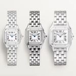 Cartier Panthère WSPN0006 (2024) - White dial 30 mm Steel case (3/8)