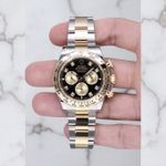 Rolex Daytona 126503 (2023) - Zwart wijzerplaat 40mm Goud/Staal (7/8)
