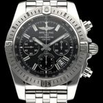 Breitling Chronomat 44 AB0115 (2017) - Zwart wijzerplaat 44mm Staal (1/8)