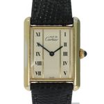 Cartier Tank 681006 (Unknown (random serial)) - Beige dial 23 mm Silver case (1/5)