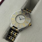 Cartier 21 Must de Cartier 125000P (1993) - White dial 28 mm (7/8)